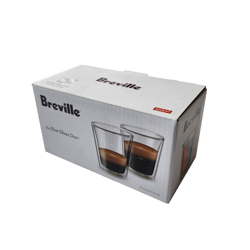 Breville the shot glass duo 3oz/100mL